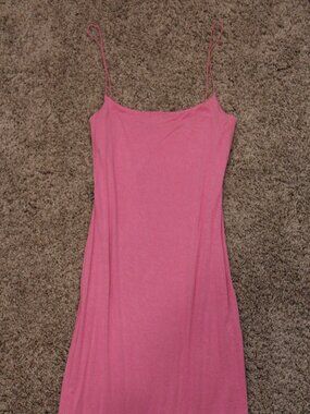 Dark Pink Bodycon Dress, Size 2X